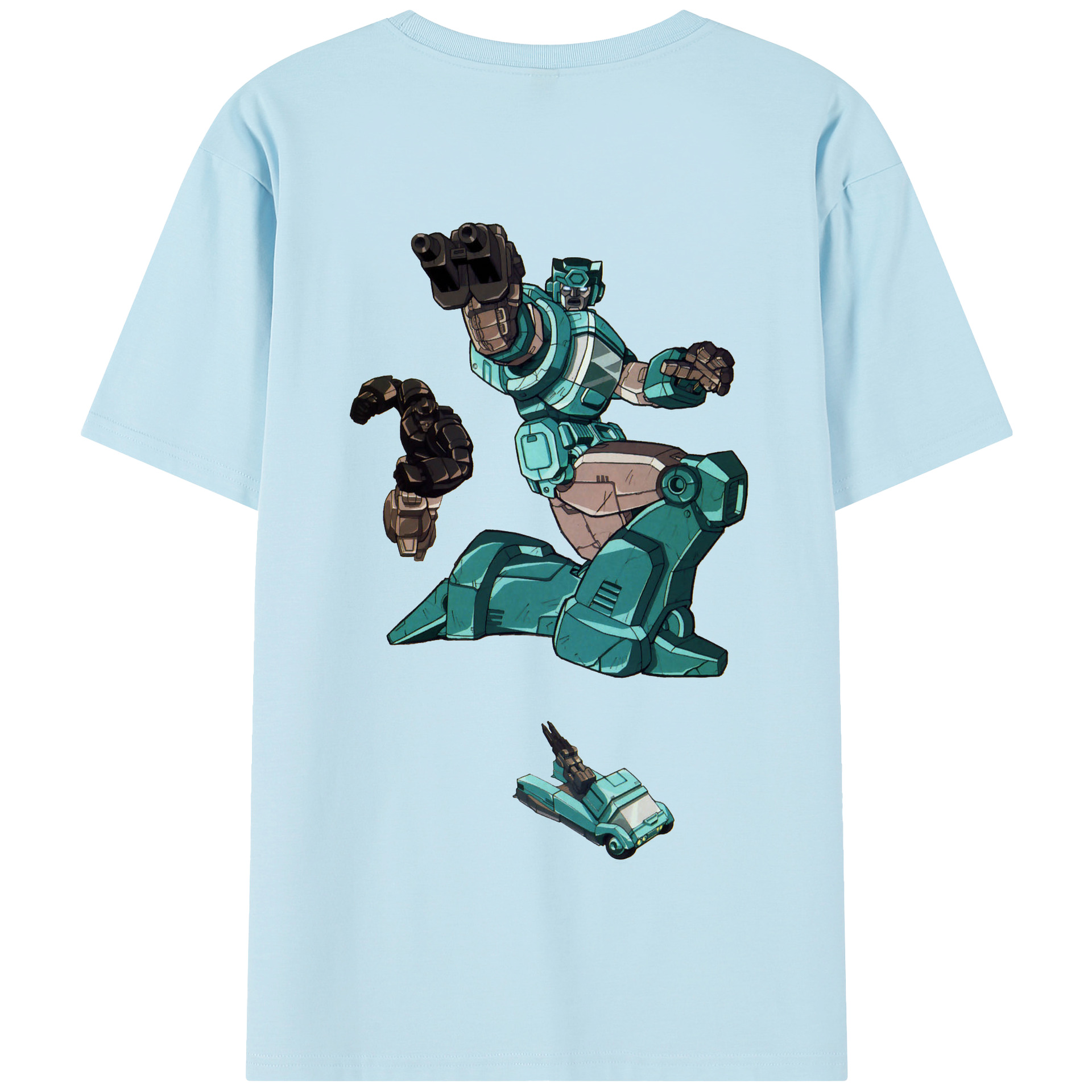 （画像用）  綿100％半袖Tシャツ（背面プリント）